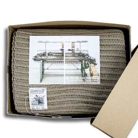 S.N.S. Herning GENUINE blanket_pale camel